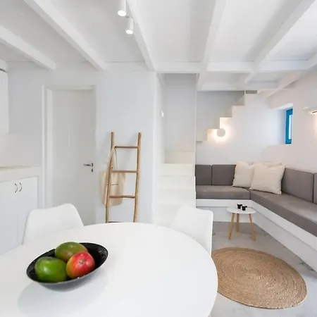 Blue Paros House Paroikia Center Close To Port Exterior photo