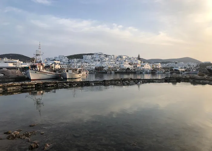 Blue Paros House Paroikia Center Close To Port